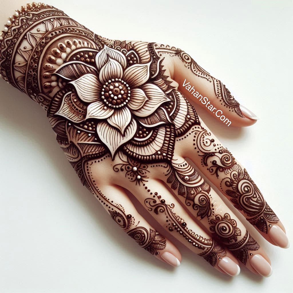 Read more about the article circle mehndi design 2024 सर्कल मेहंदी डिजाइन 2024. back hand front hand easy circle mehndi design 2024