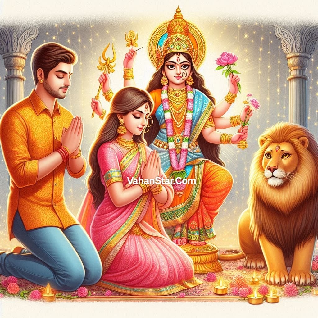 50+ Navratri Special Wallpapers & Wishes Images 