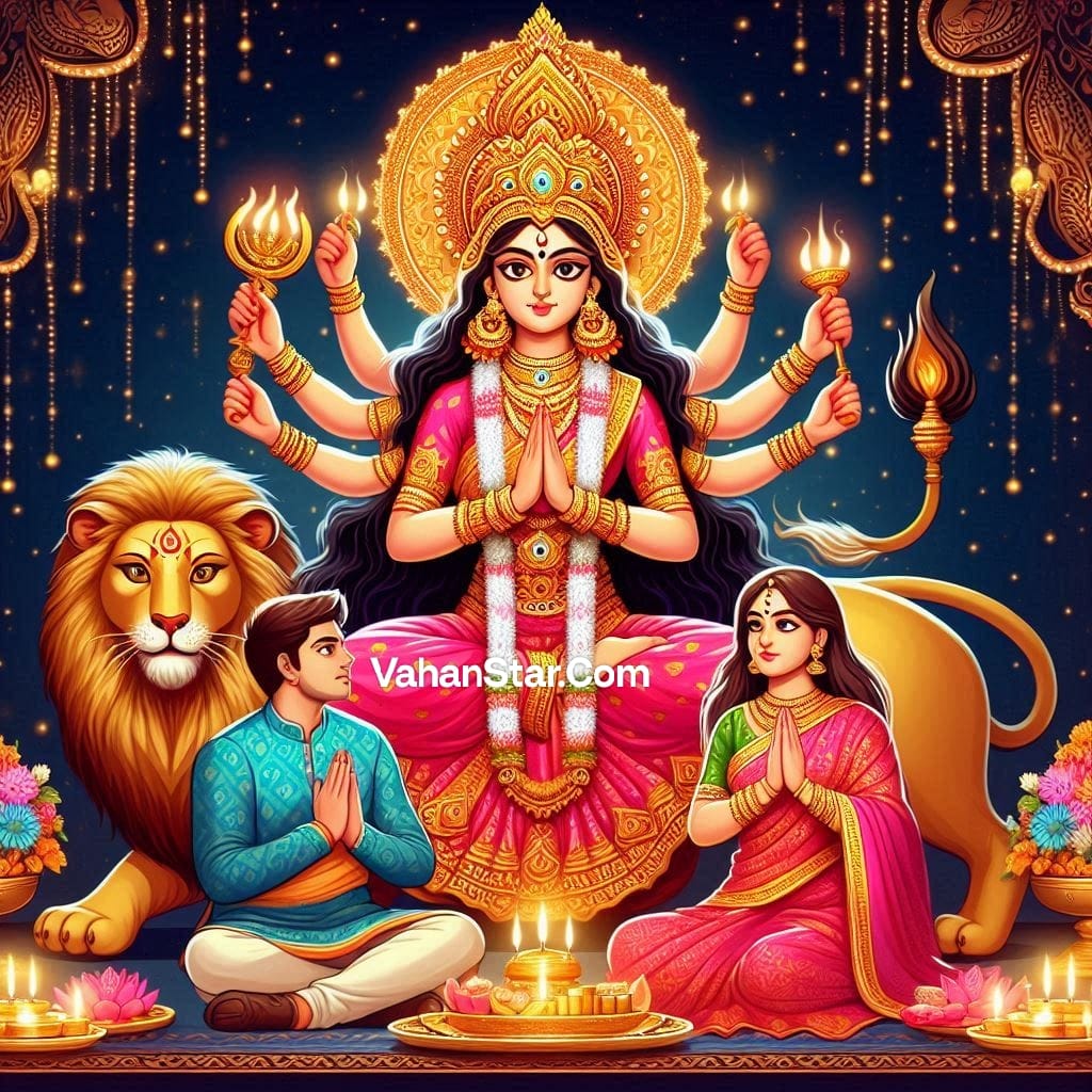 50+ Navratri Special Wallpapers & Wishes Images 