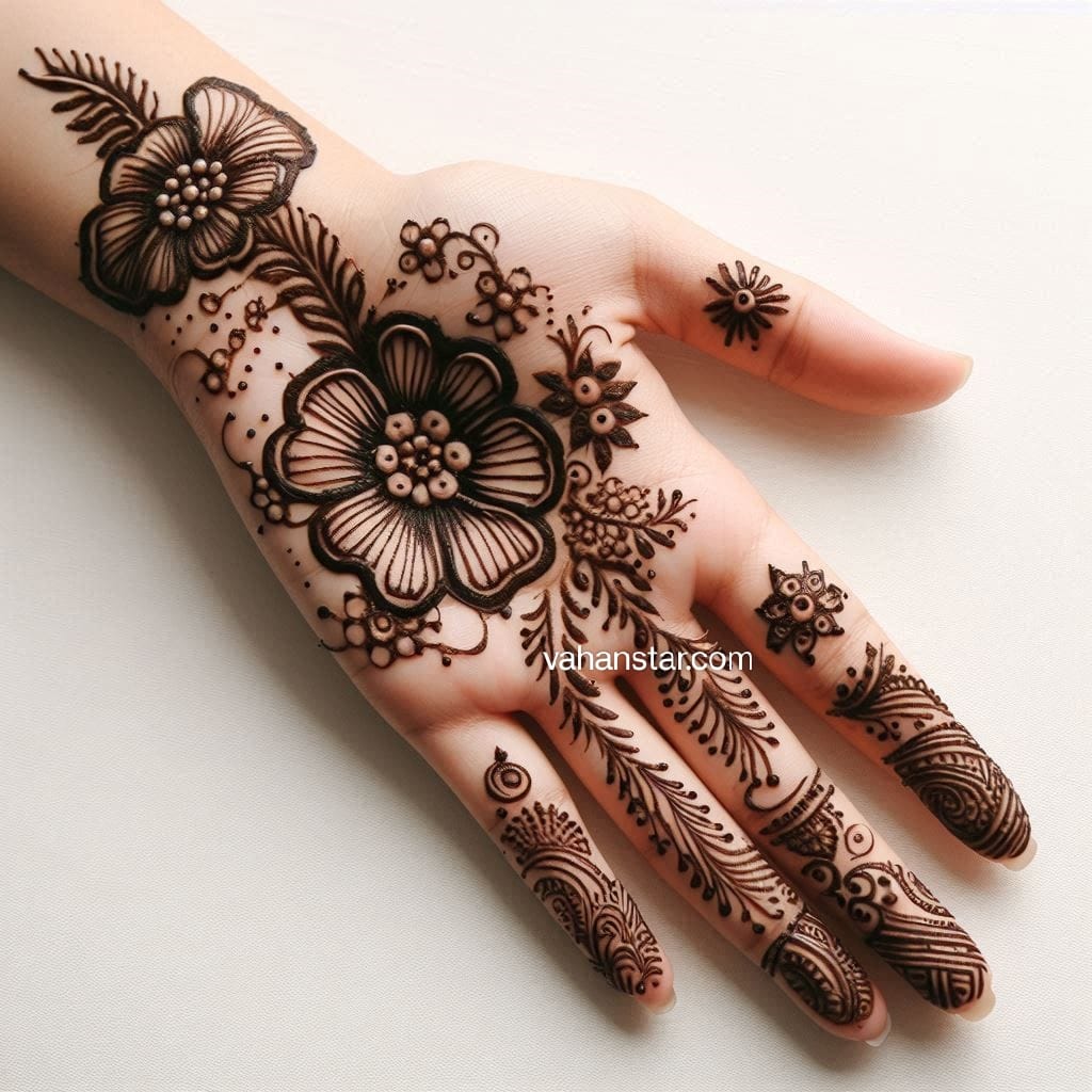 mehandi ke design ulte hath ke piche mehandi ka design simple mehndi design ulta hath ki