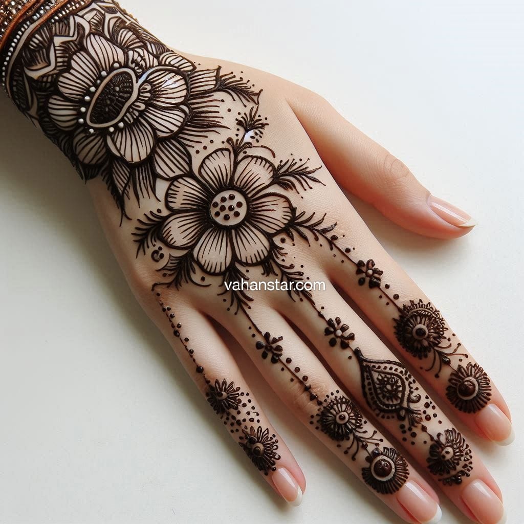 piche hath ki mehandi photo ulte hath ki mehandi ulte hath ki mehandi design simple