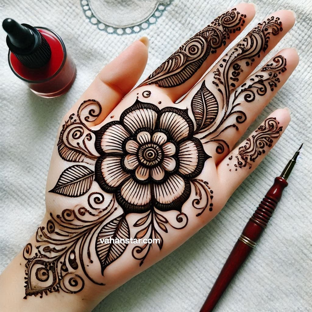 piche hath ki mehandi design उल्टे हाथ की मेहंदी की फोटो mehndi design ulte hath ki